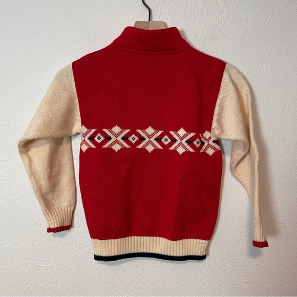 Dale of Norway Wool Sweater Kids Size 8 - Picture 4 of 5